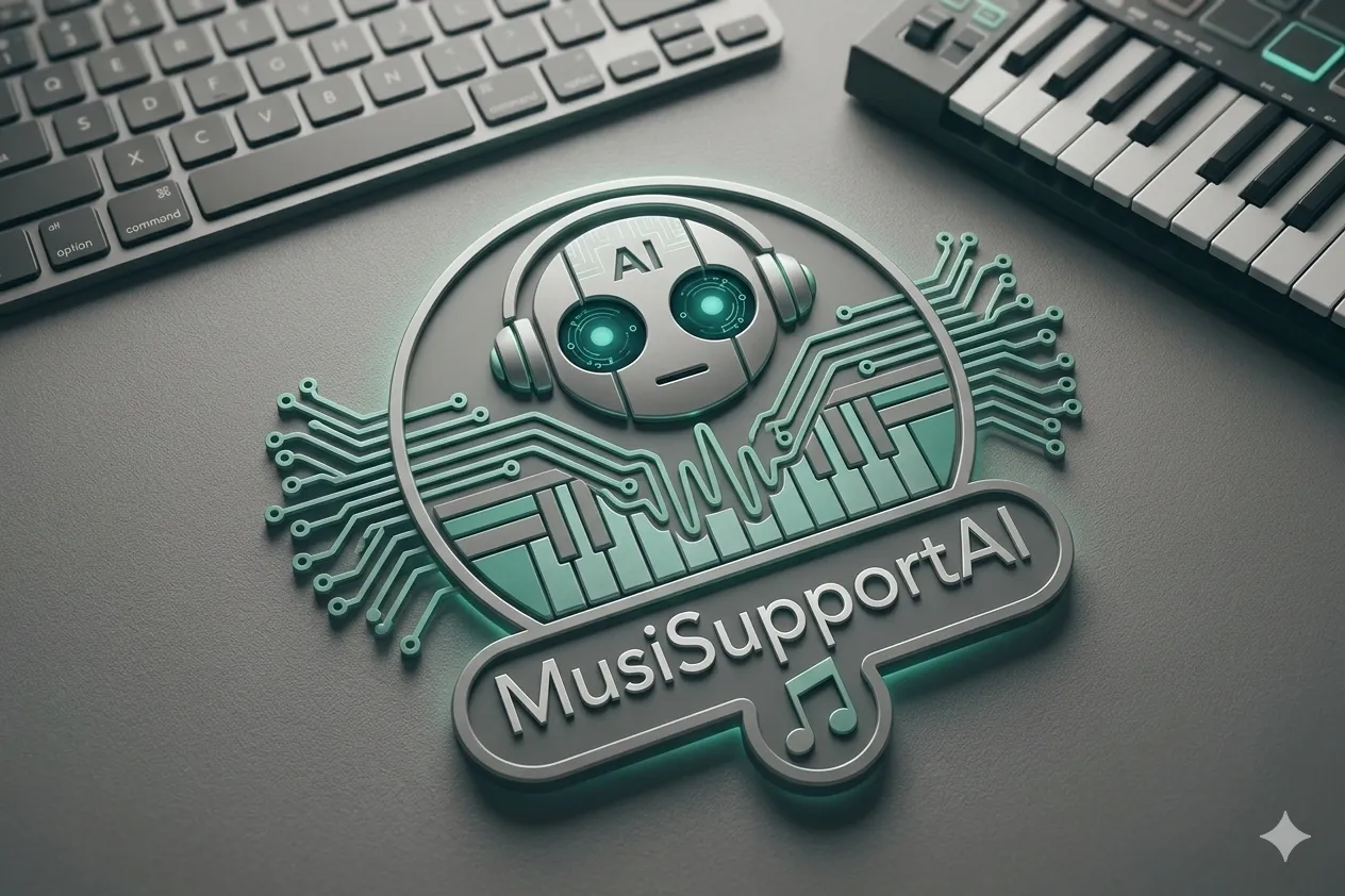 MusiSupportAI_logo2 Support logiciel MAO DAW Logo 2